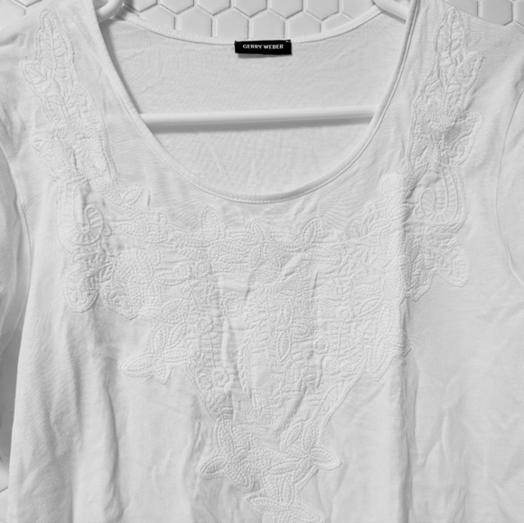 Gerry Weber Embroidered T Shirt - Picture 4 of 6